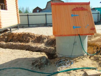 Водоснабжение частного дома из колодца в Часцах
